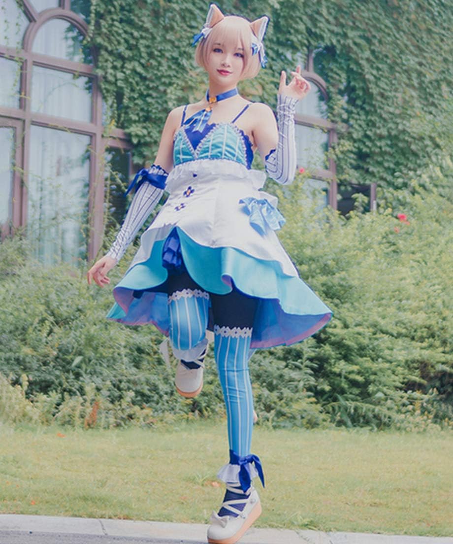 Amazon Milky Time ウィッグ付き Re ゼロから始める異世界生活フェリス コスプレ リゼロ ハロウィン フェリックス アーガイル コスプレ 仮装 通販