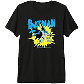Batman Crime Fighter Hero Icon Vintage Comic Panel Premium Tri-Blend T-Shirt