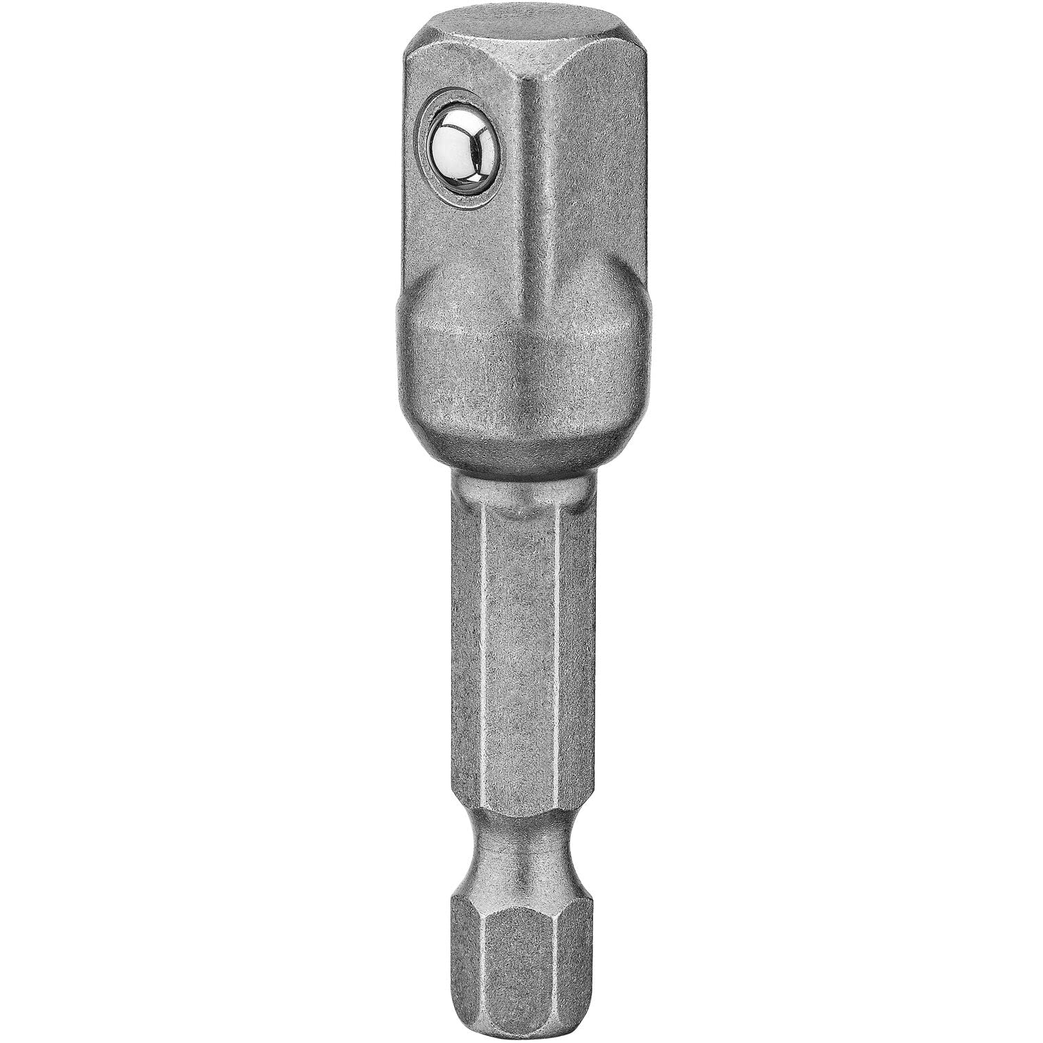 DEWALT DW2542 1/4-Inch Hex Drive to 3/8-Inch Socket Adapter, Silver