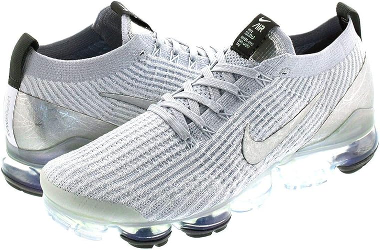 air vapormax flyknit 3 white reflect silver
