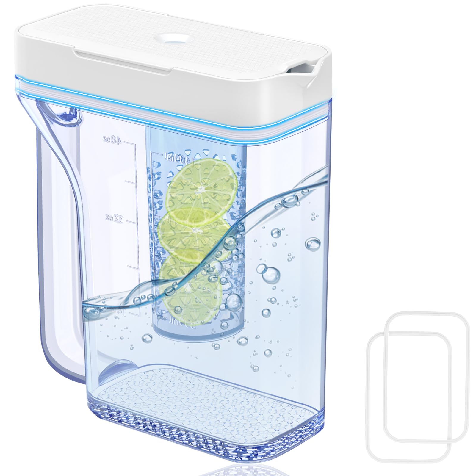 Photo 1 of Upgraded RF23M8070SR RF23M8570SR RF23M8590SG RF23M8090SR Water Pitcher Compatible with Samsung Fridge Water Pitcher Parts DA97-17395A Refrigerator Water Reservoir Water Tank Water container NO LEAK