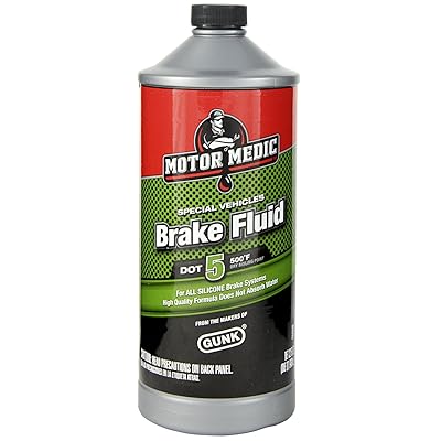 Niteo Motor Medic M4032/6 DOT 5 Silicone Brake Fluid - 32 oz