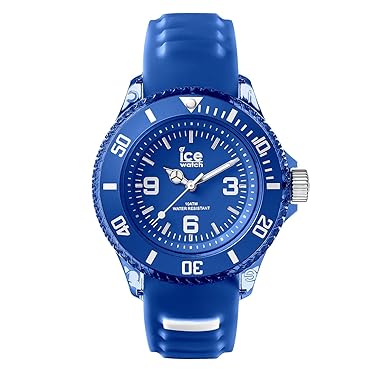 Ice-Watch - ICE aqua Marine - Blaue Herrenuhr mit Silikonarmband - 001455 (Small)