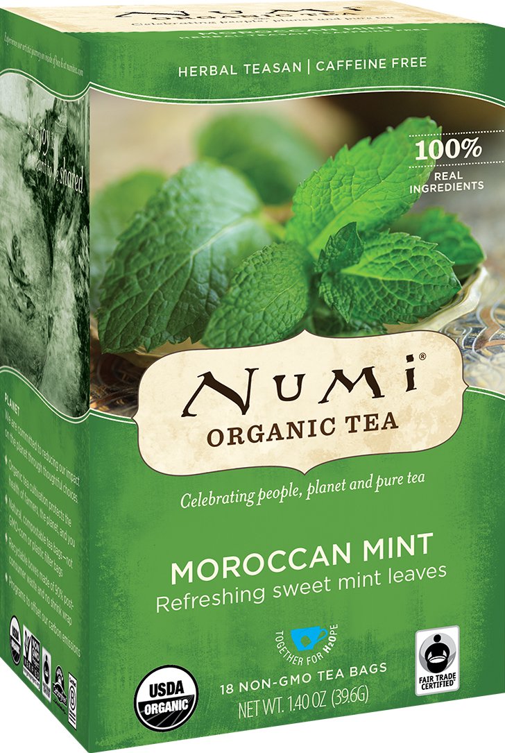 Numi Organic Tea, Rooibos Chai, Caffeine Free Herbal