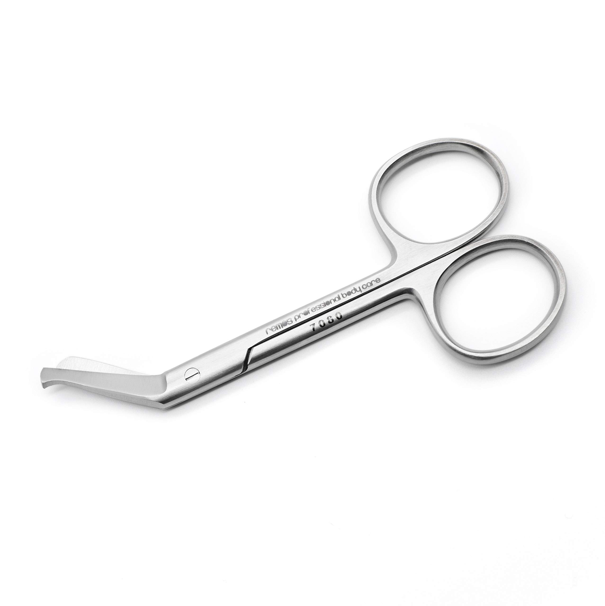 REMOS Stoma Scissors Made of Stainless Steel for Cutting the Stoma Base Plate