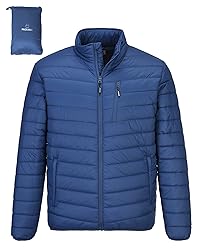 Outdoor Ventures Men's Lightweight Packable Puffer