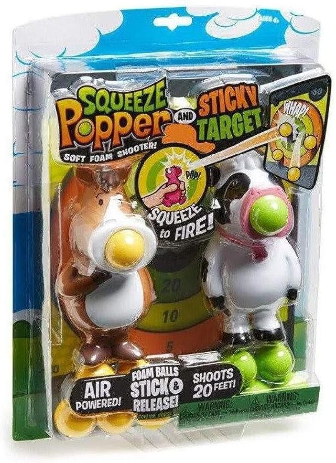 ball popper toy target