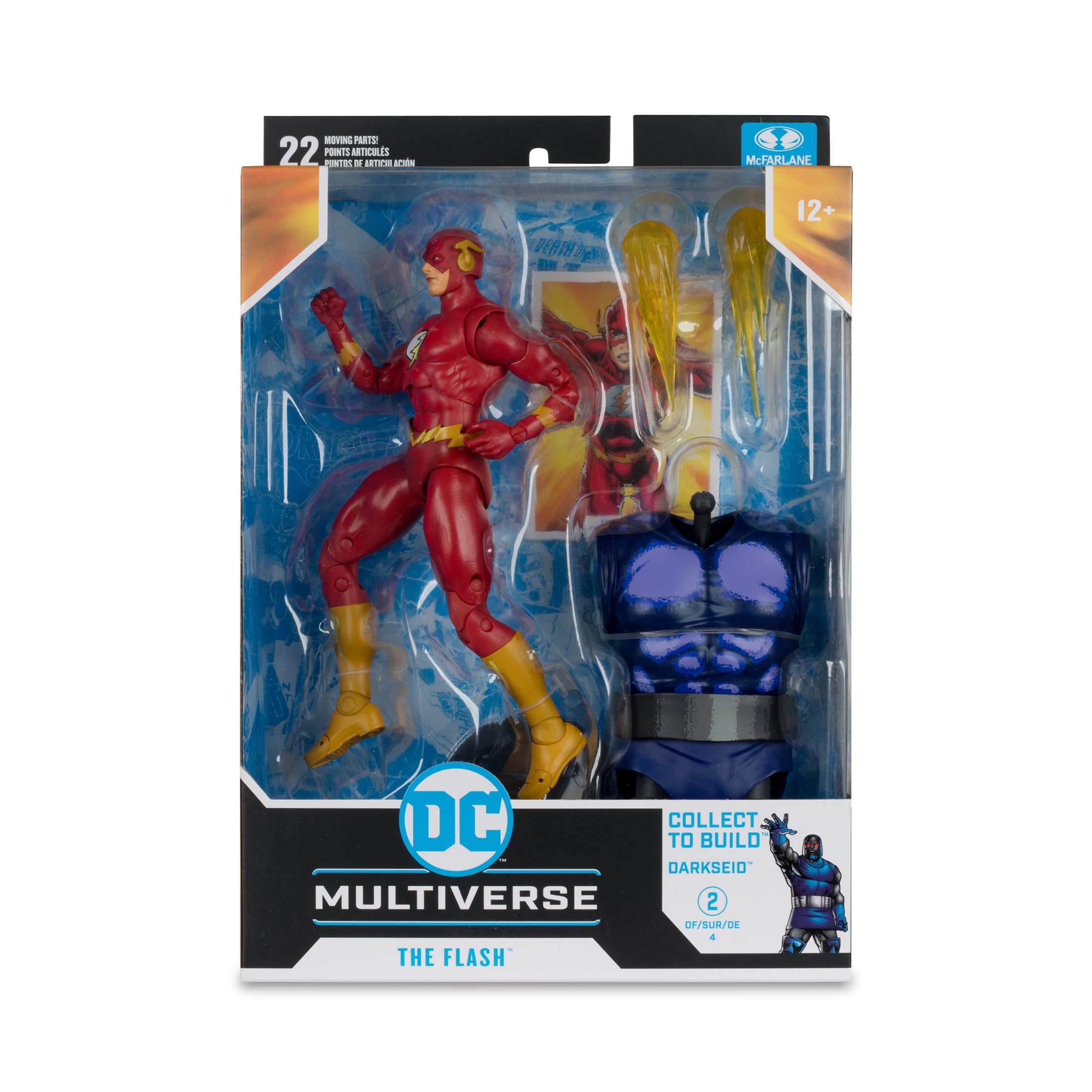 McFarlane Toys DC Multiverse The Flash (Justice League Task Force) 7in Build-A Figure