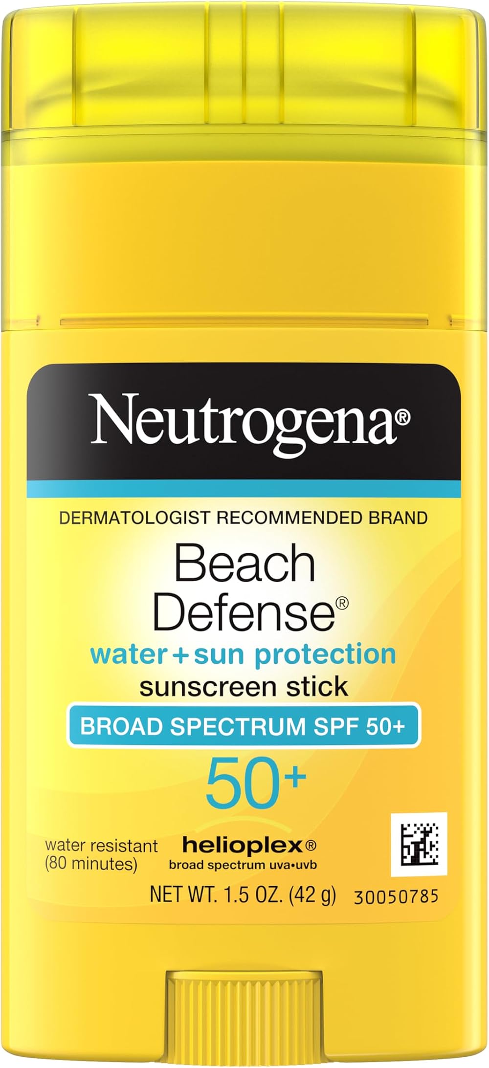 Neutrogena Beach Defense Sunscreen Stick Broad Spectrum SPF 50+ 1.5 oz