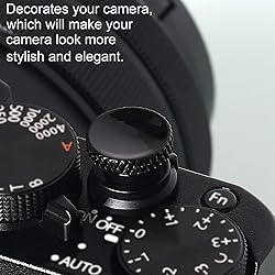 Soft Shutter Release Button(3 Pack Black), High-end