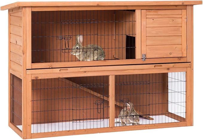 tangkula gran gallinero al aire libre jardín Patio madera conejera