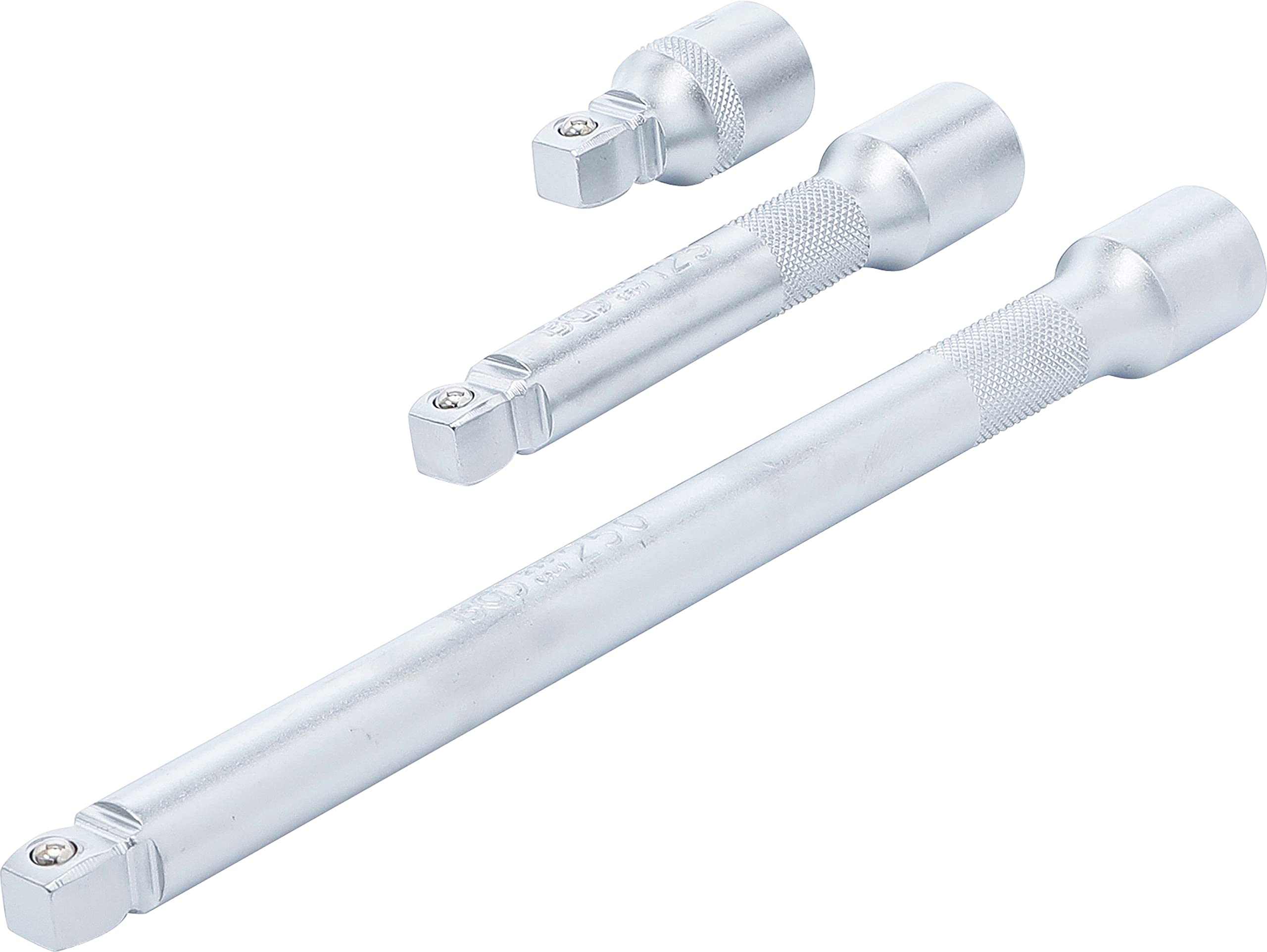 BGS 2240 | "Wobble" Extension Bar Set | 12.5 mm (1/2") | 50 / 125 / 250 mm | 3 pcs.