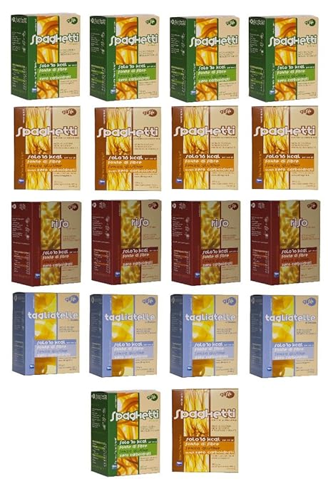 title=GiSè- pasta di Shirataki- Pacco misto: include 5 shirataki spaghetti, 4