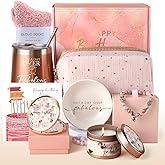 Birthday Gifts for Women, Gifts for Women, Happy Birthday Gifts Basket for Women Friendship, Gift Set for Best Friends Female Women Sister Mom Wife Her Girlfriend Coworker Bestie Bff Ideas