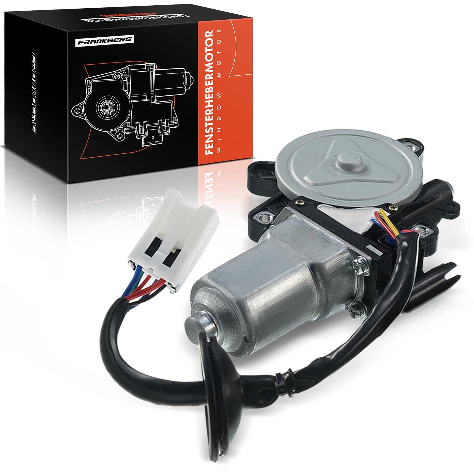 Frankberg Window Regulator Motor Front Right Driver Side Compatible with 350 Z Z33 3.5L Coupe 2002-2009 Skyline V35 2.5L-3.5L Coupe 2003-2007 Replace# 80730CD001