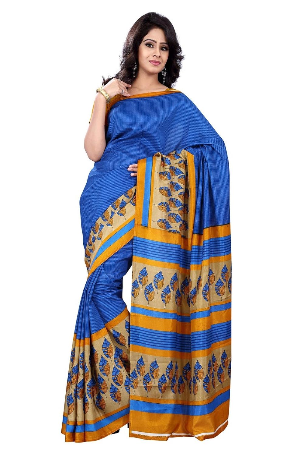 florence saree with blouse piece