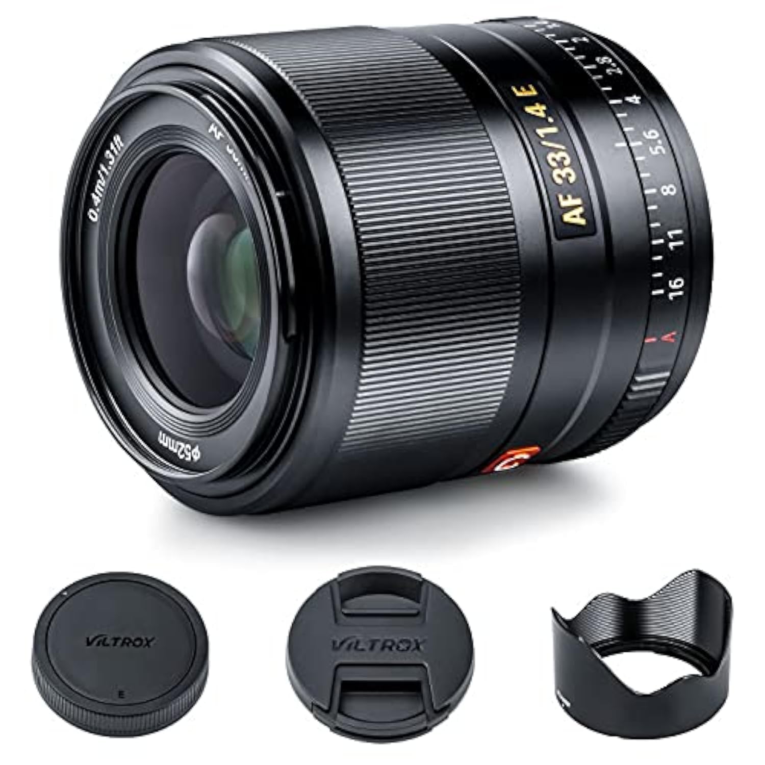 VILTROX 33mm F1.4 f/1.4 Auto Focus Prime LensCompatible with Sony E-Mount Camera A6500 A6300 A6000 A6400 A6100 A5100 A6600 A7 A7R A7C A7II A7RII A7SIII A7III A7RIII A7RIV A9 — image 1