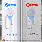TECKNET Door Window Alarm Sensor Wireless Burglar Chime 3 Volume Home Security view 3