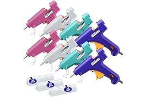 Mini Hot Glue Gun Set for Class Project, Small Glue Gun Hot Melt Arts Craft DIY Glue Gun for Crafts School DIY Arts Home Quic