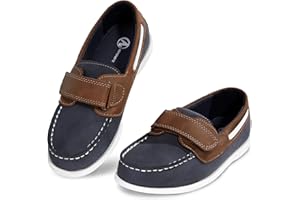 FUPPIA Boys Dress Shoes Kids Boys Loafers Casual Shoes Comfort Little Kid/Big Kid Slip On Flat School Shoes