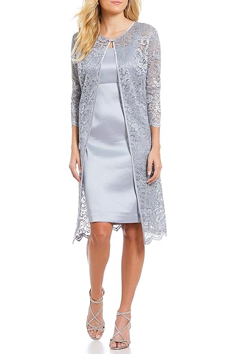 Vestido Lentejuelas Mujer Vtidos Michael Kors Plateado Talla 38 IT