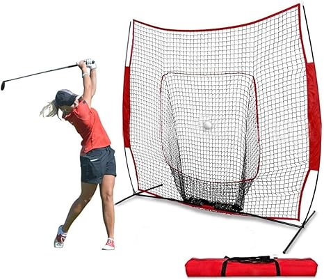 Amazon Co Jp ゴルフボールソフトボール練習ネット野球練習ネット ヒッティング ピッチング バッティング キャッチング バッティングtシャツによるフィール ストライクゾーンターゲットトレーニング機器ギア 7フィート 7フィート ホーム キッチン
