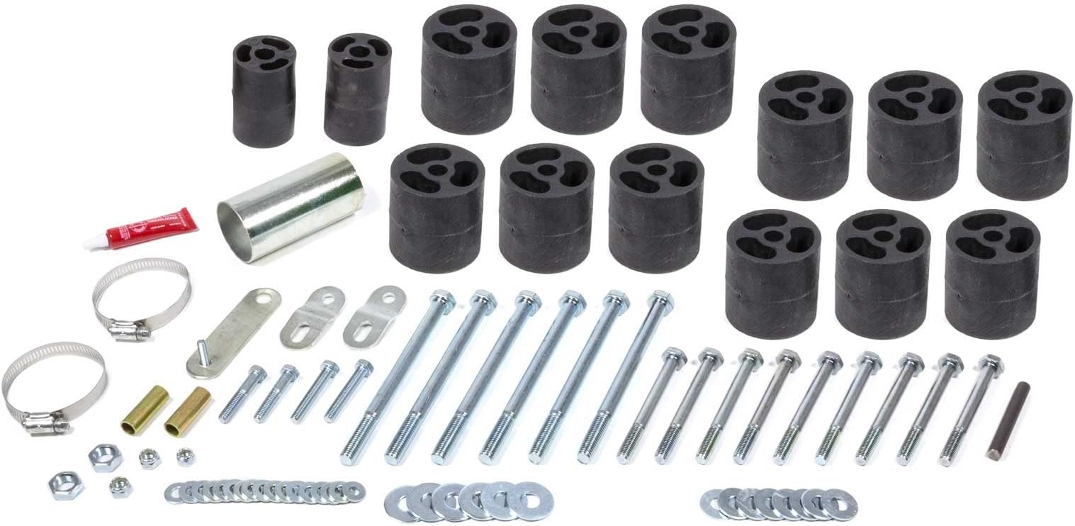 Performance Accessories, Chevy S-10/GMC S-15 Standard Cab Only 3" Body Lift Kit, fits 1982 to 1993, PA533, Made in America