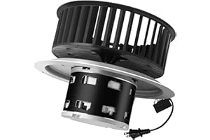 BRVCLON Upgrade QT-110N-B QT-80N-B QT-90N-B QT-9093 QT-100L Bathroom Fan Motor & Blower Wheel Replacement, Compatible with All Nutone QT110 QT100 QT90 QT80 Series Fans, Replaces for S0696B000 S0695B000 Motor