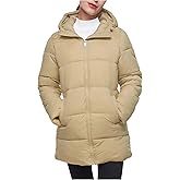 Rokka&Rolla Women's Water-Resistant Lightweight Puffer Jacket Winter Long Coat
