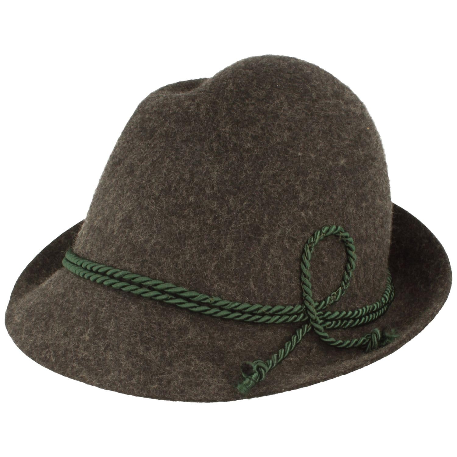 Hut Breiter Allgäuer Costume Hat, charcoal, 48