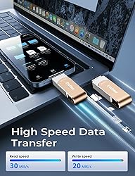 Gulloe 256GB USB Flash Drive Intended for iPhone