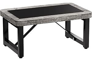 YAKANJ One Step Stool for Adults Kids, Heavy Duty Sturdy Foot Stool with Non-Slip Mat, Metal Frame Hold Up to 500 Lbs Capacity for Kitchen Bathroom Bedroon, Dark Grey