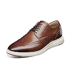 Florsheim Men's Dynamo Wingtip Oxford, Cognac