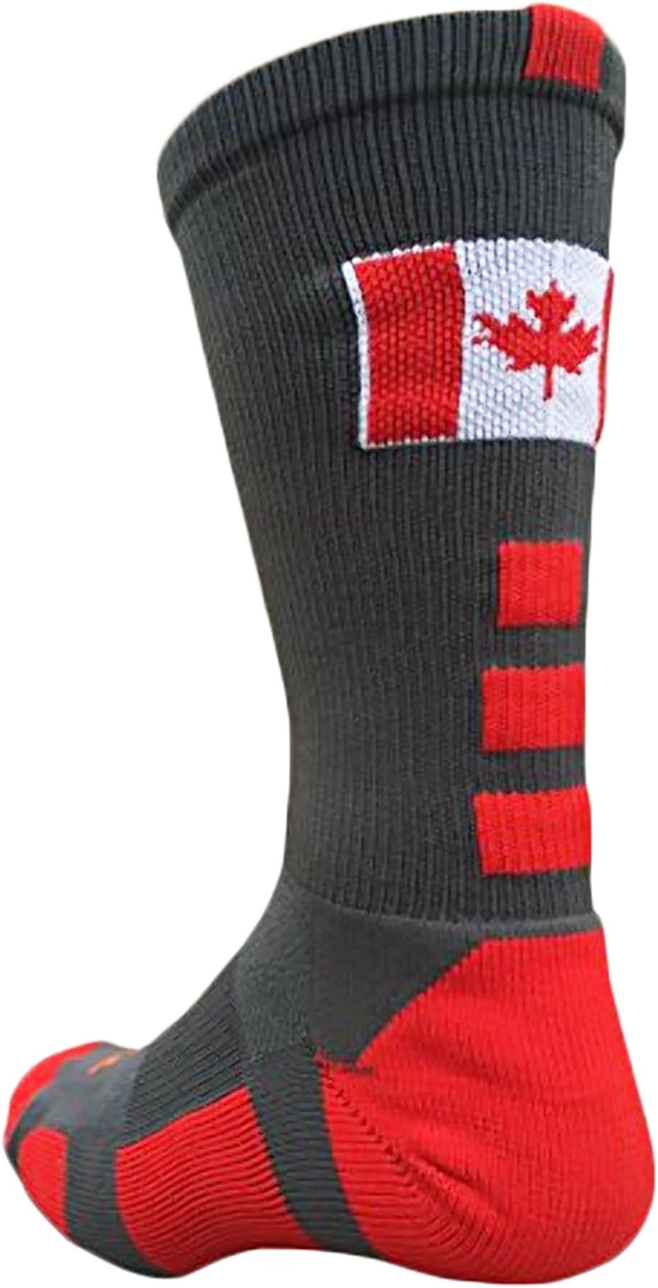 TCK Canada Flag Baseline Crew Socks