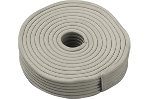 Frost King P14H Fingertip Rope Caulk, 30' Long, 6-1/4 oz, Gray, 30 Foot