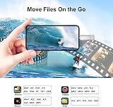 RAOYI 128GB USB C Dual Flash Drive USB 3.0 Type-C Memory Stick Sliver view 8
