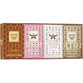 MCM Eau de Parfum Mini Compact 4 Piece Gift Set - MCM, ULTRA, CRUSH, and COSMIC STAR, 4 X Mini Splash 0.23 Fl. Oz.