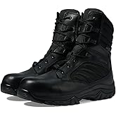 Bates Men's Gx X2 Tall Side Zip Dryguard+ Carbon Nano Toe Military and Tactical Boot, Black, 8.5