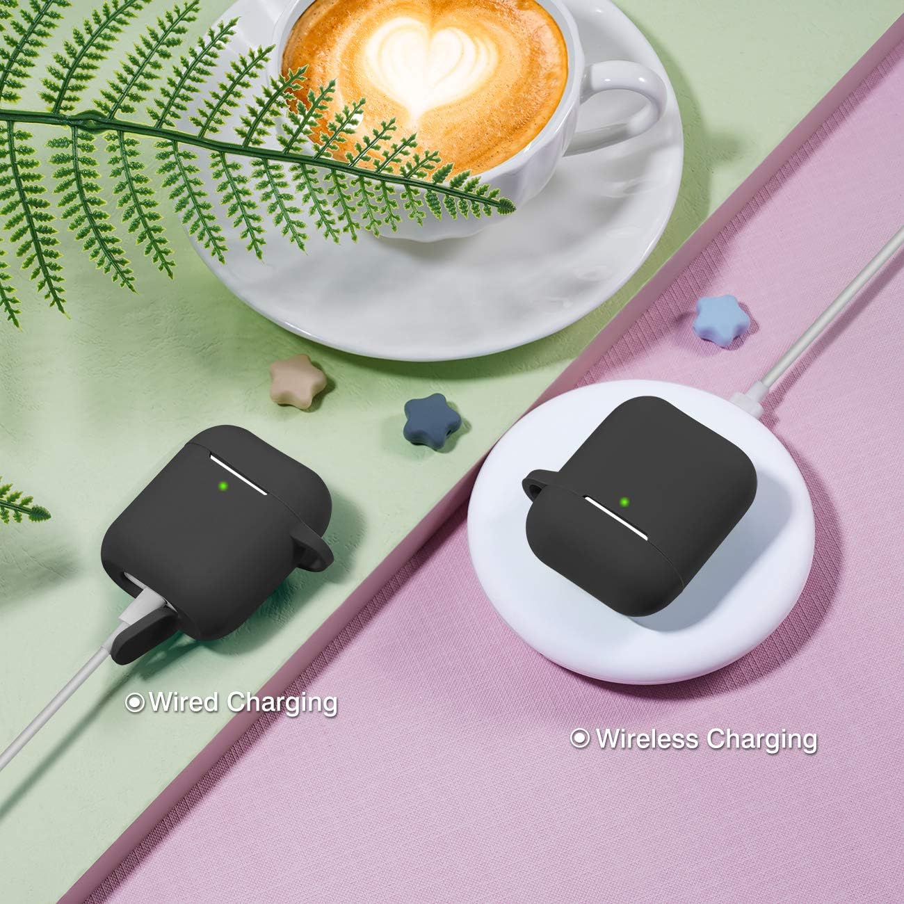 Oielai Airpod Case Cover Compatible with AirPods 2 & 1 - Image 3