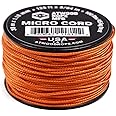 Atwood Rope MFG Micro Utility Cord 1.18mm X 125ft Reusable Spool | Tactical Nylon/Polyester Fishing Gear, Jewelry Making, Camping Accessories