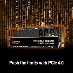 Lexar 1TB Professional NM800 PRO SSD PCIe Gen4 NVMe