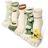 Benefeet Sox Funny Toe Socks Ankle Women Five Finger Socks Girls Cute Toe Seperated Cotton Sock Running Athletic Sock