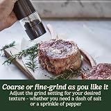 Cuisinart Cordless Salt Pepper Grinder Set Rechargeable, Frosted Pearl view 5