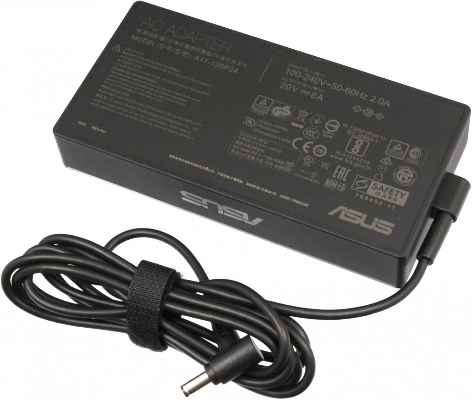 Chicony 65W Laptop Charger For Asus X54H – 19V 3.42A AC Adapter (A12-065N2A)