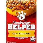 Betty Crocker CHILI MACARONI Hamburger Helper 5.2oz (2 Pack)