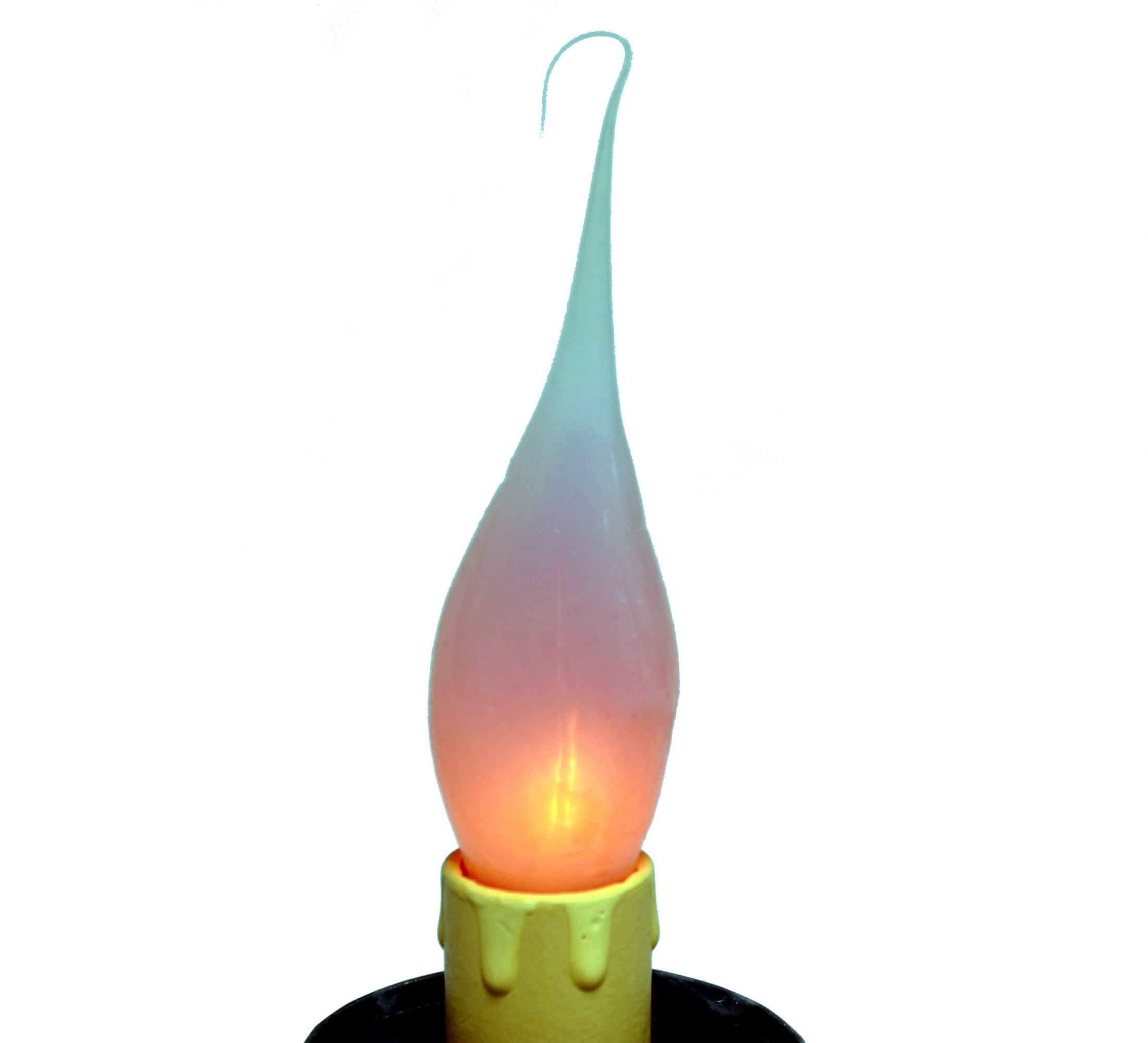 Creative Hobbies Silicone Dipped Flickering Flame Bulb, Country Style