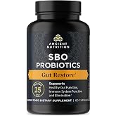 Ancient Nutrition SBO Probiotics Gut Restore 25 Billion CFUs* Capsules