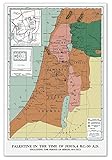 Antiguos Maps Palestine in the time of Jesus 4 BC