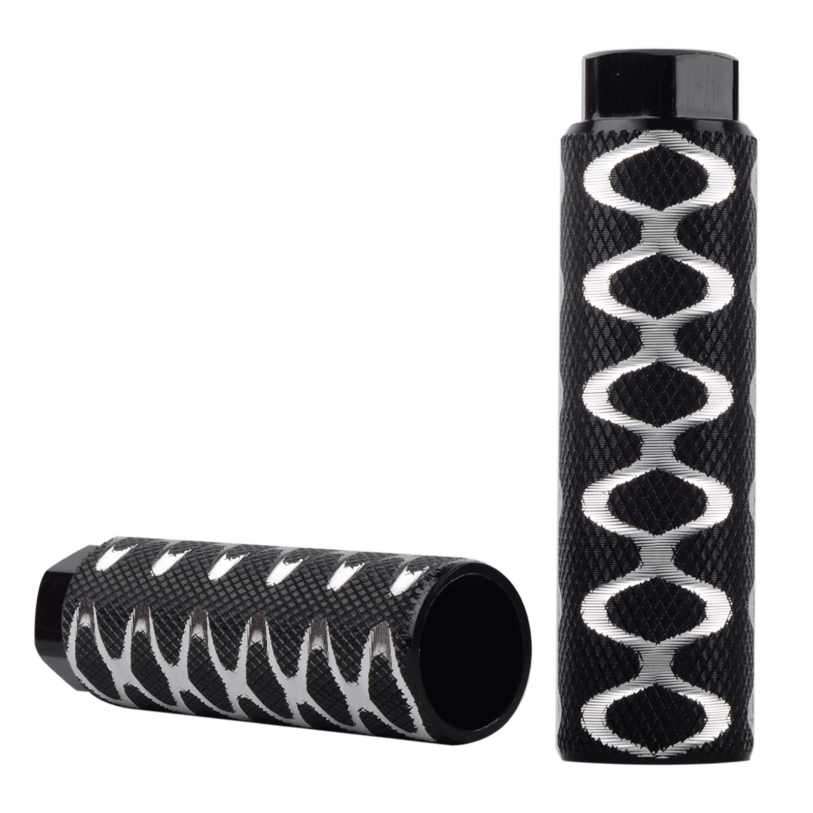 Photo 1 of SMALLSTARIII Bike Pegs 2Pcs Aluminum Alloy Anti-Skid Lead Foot Bicycle Pegs 3/8 inch Axles