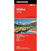 Rand McNally Easy to Read: Idaho State Map